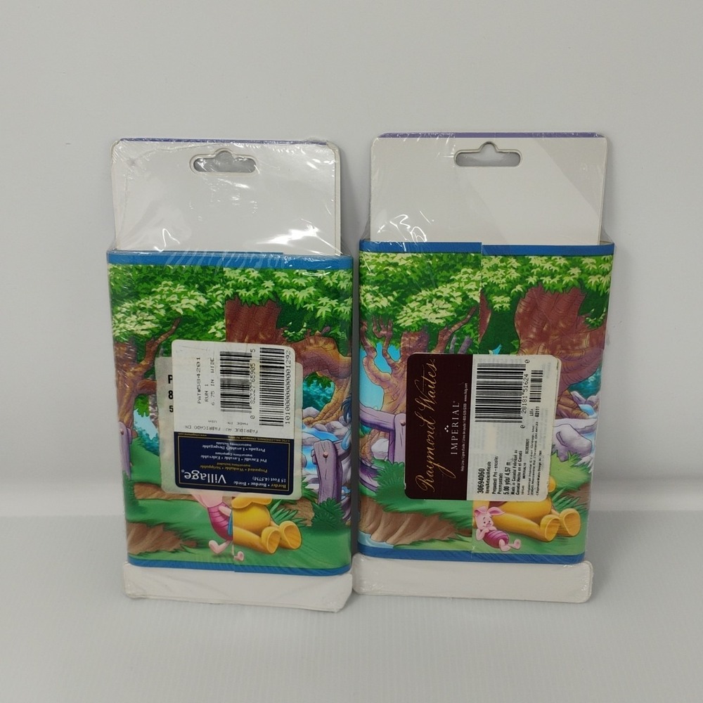 Winnie The Pooh Self Stick Wall Border‎ Disney Imperial 2 Packs 5 Yards See Note - Picture 3 of 8